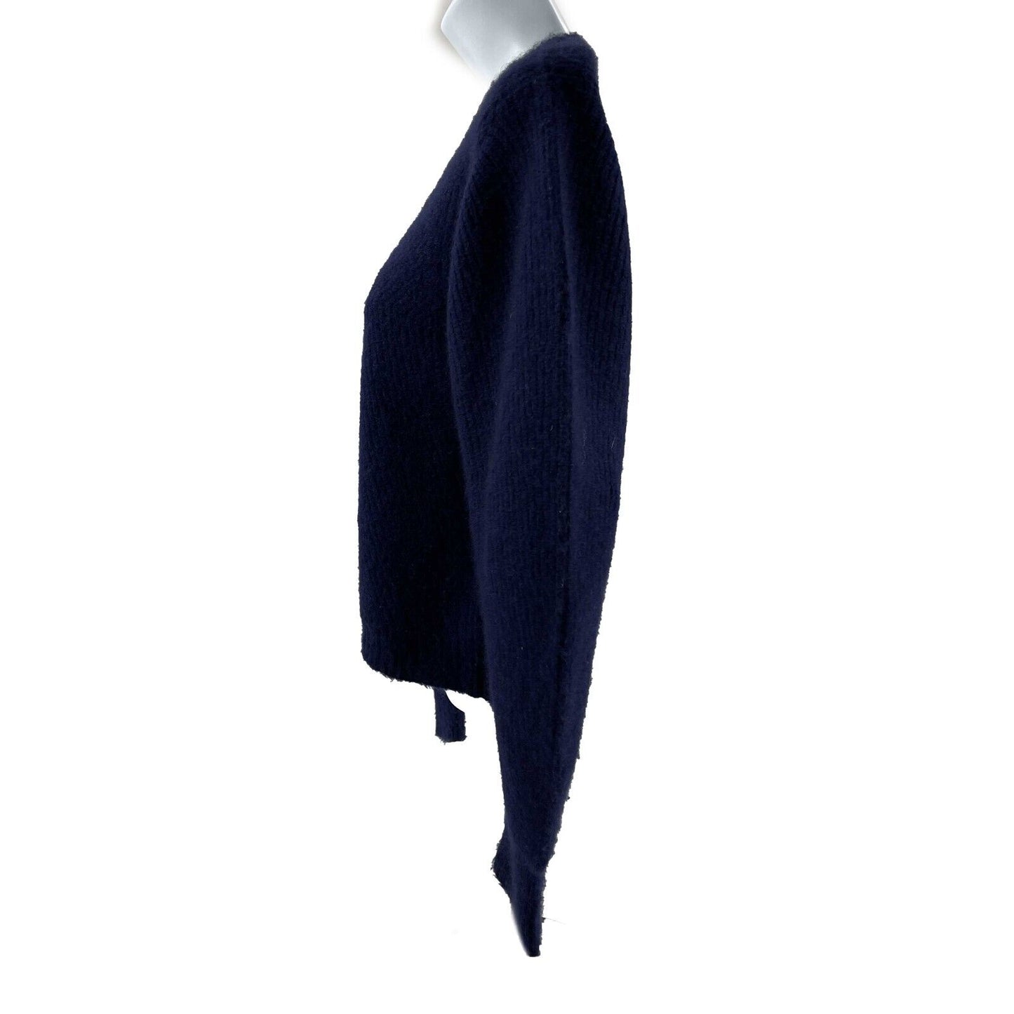 Isabel Marant - Ribbed Crew Neck Cashmere Sweater - Navy - 34- XS - Top