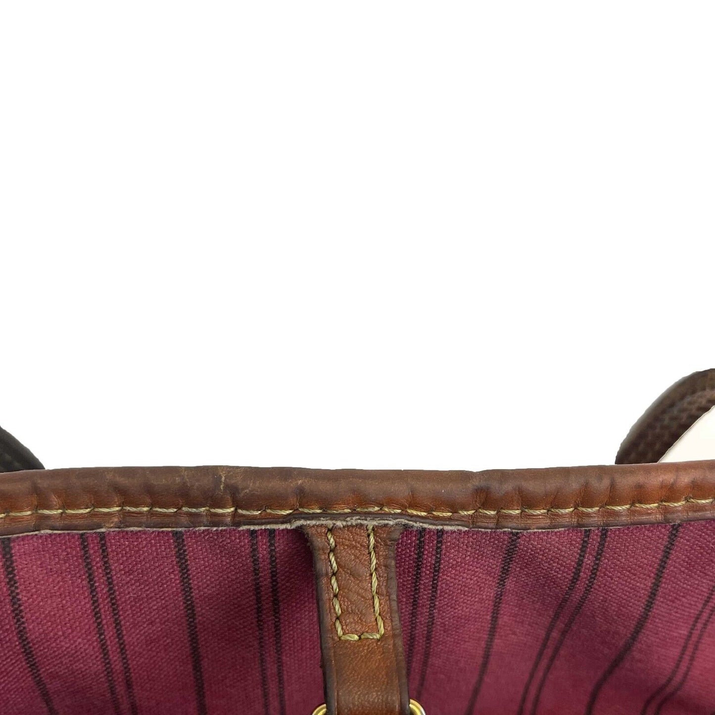 Louis Vuitton - LV Neverfull MM - Brown / Purple inside w/ Pouch