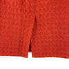 CHANEL - New - 2019 Skirt - Runway Tweed Midi CC Pencil Orange 19K - 42 US 10