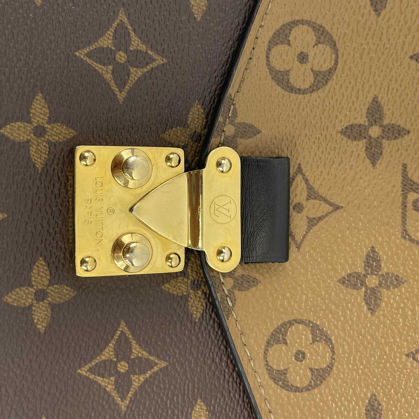 Louis Vuitton 2019 Monogram Reverse Pochette Metis - Brown Crossbody