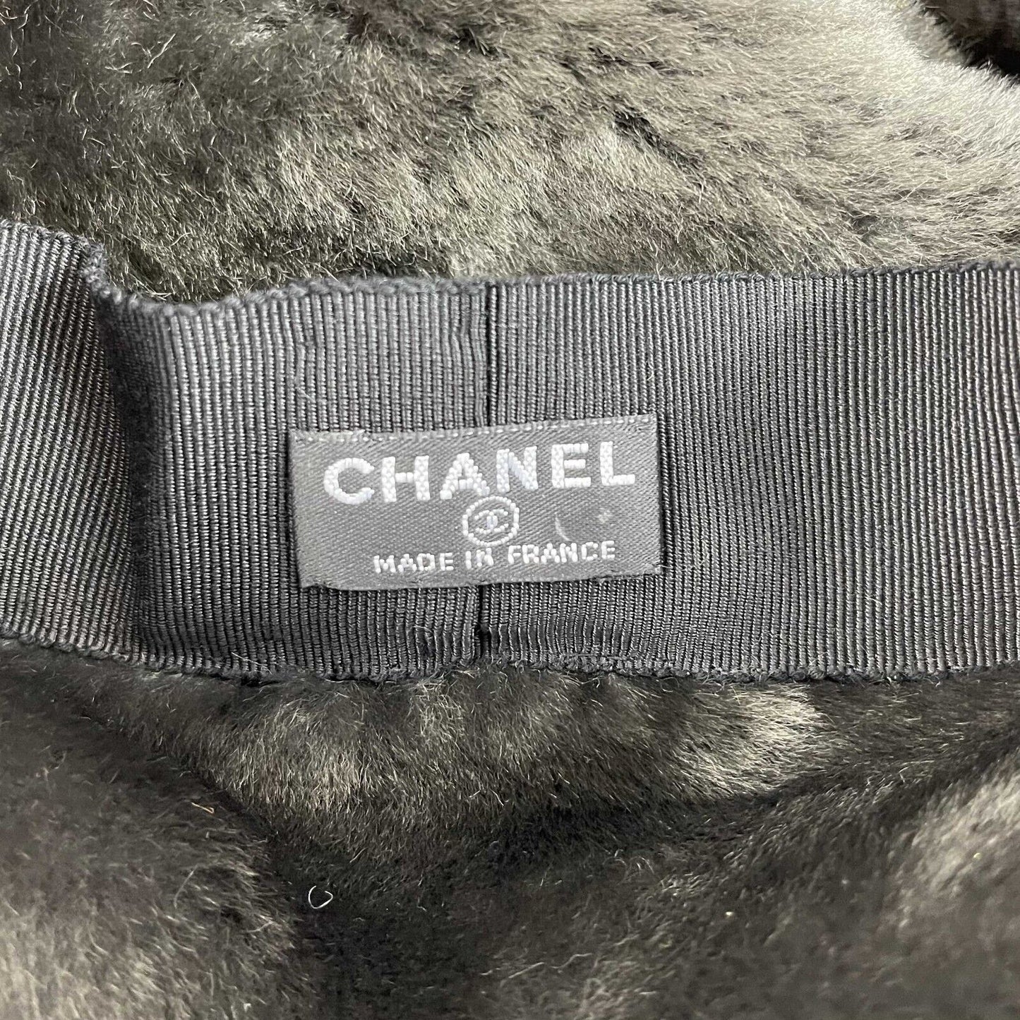 Chanel - New 2020 Trapper Hat Print Winter Shearling Brown Hat - M