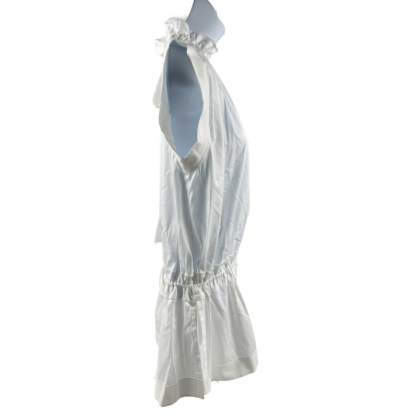 Victoria Victoria Beckham - NEW - Sleeveless White Tie Blouse - UK 4 US 0