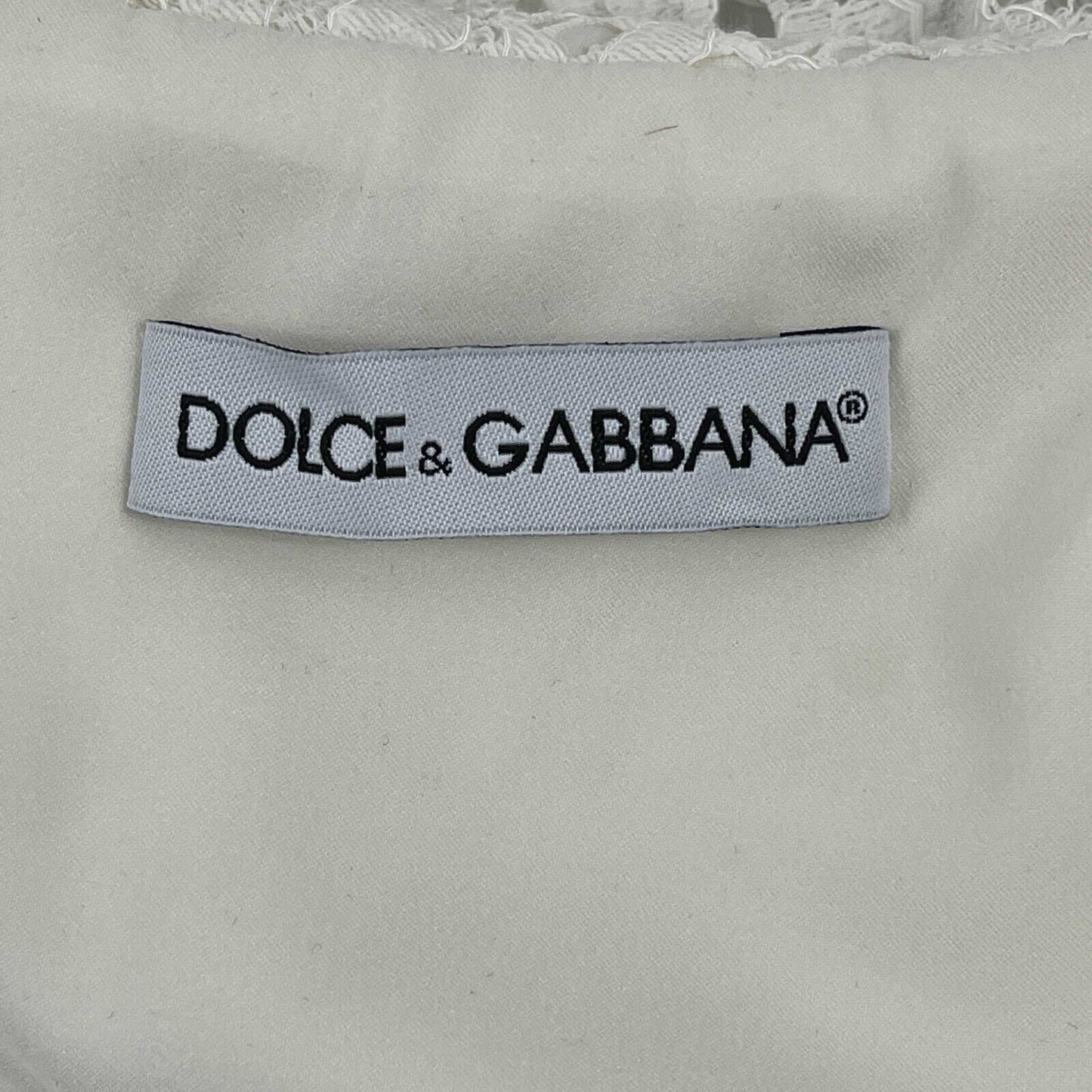 Dolce & Gabbana - Lace White Blazer - Size KIDS 11/12 - Adult XS