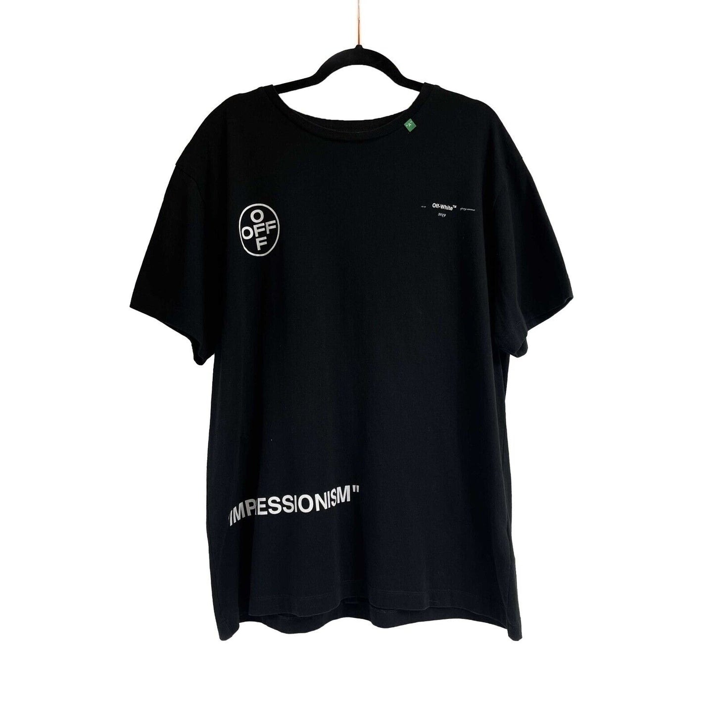 Off-White - 2019 Impressionism T-Shirt - Black - Size XS