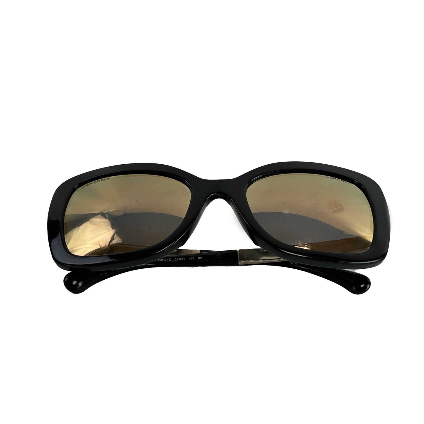 CHANEL - Black Butterfly Spring 5370-A -Black, Pink, Gold - Sunglasses